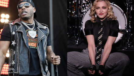 Nelly Tells Madonna to 'Cover Up' After She Posted Revealing Pics