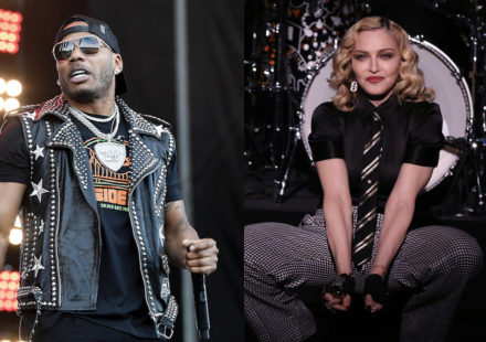 Nelly Tells Madonna to 'Cover Up' After She Posted Revealing Pics