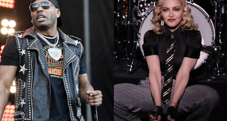 Nelly Tells Madonna to 'Cover Up' After She Posted Revealing Pics